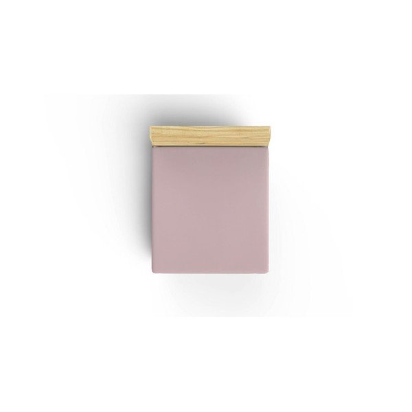 Bawełniane prześcieradło Rose, 180x200 cm-image-1