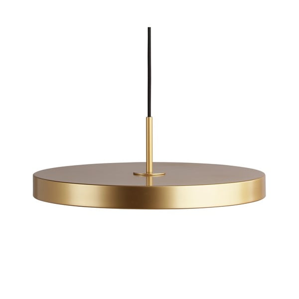 Lampa wisząca LED w kolorze złota z metalowym kloszem ø 43 cm Asteria Medium – UMAGE