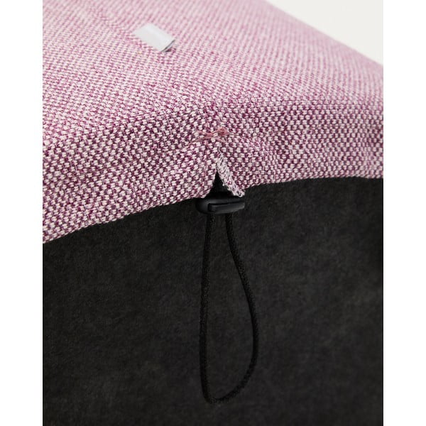 Fioletowy puf Kaeli – Kave Home-image-3