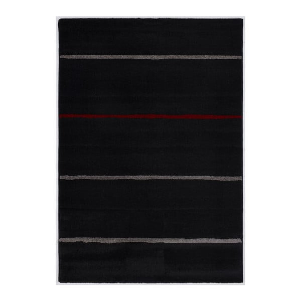 Czarny dywan Calista Rugs Madrid Lines, 120x170 cm