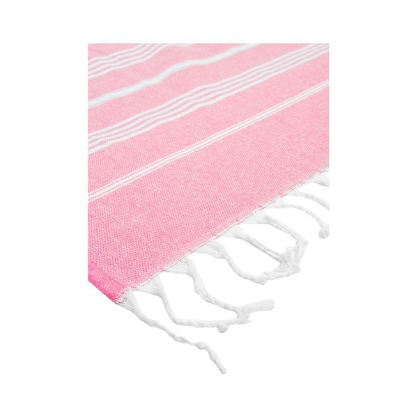Różowy ręcznik hammam Kate Louise Classic, 180x100 cm-image-3
