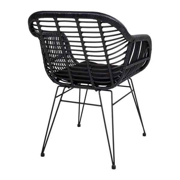 Zestaw 2 foteli ogrodowych ze sztucznego rattanu z poduszką House Nordic Trieste-image-2