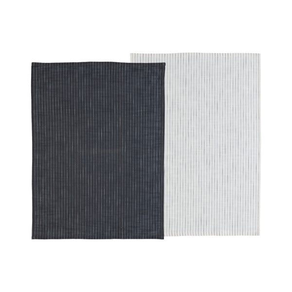 Bawełniane ścierki zestaw 2 szt. 50x70 cm Line – Södahl