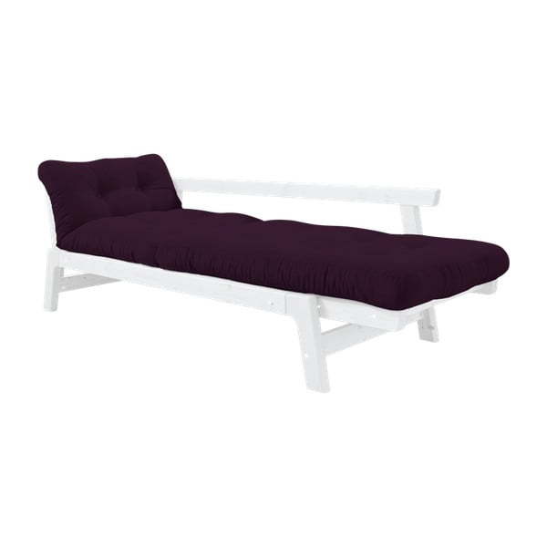 Sofa rozkładana Karup Step White/Purple Plum-image-4