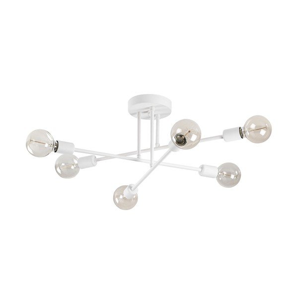 Biała lampa sufitowa 64x64 cm Flower – Opviq lights