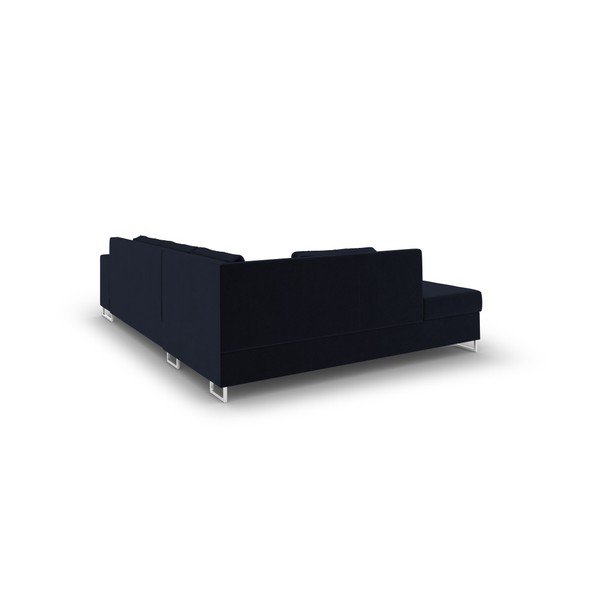 Ciemnoniebieska rozkładana sofa lewostronna Cosmopolitan Design San Antonio-image-4