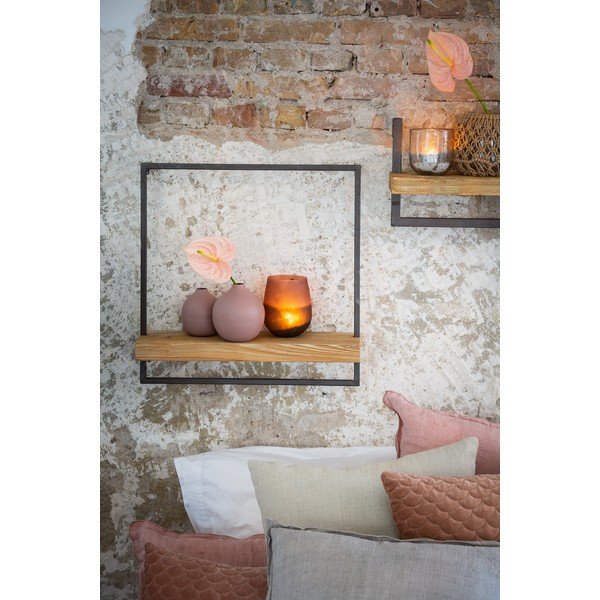 Półka z drewna jodłowego w naturalnym kolorze Maddison – Light & Living-image-1