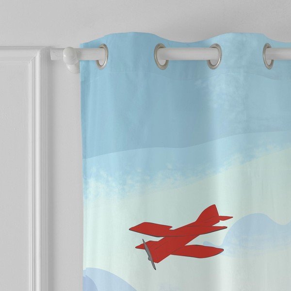 Zasłona dziecięca 180x135 cm Son avion – Mr. Fox-image-2