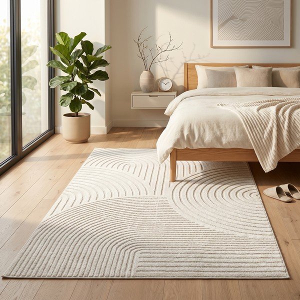 Kremowy dywan 120x170 cm Whirl – ESTE-image-4