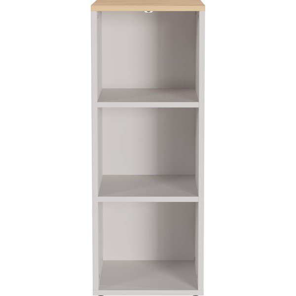 Kremowy regał z matowym wykończeniem 45x120x40 cm Lissabon – Germania-image-1