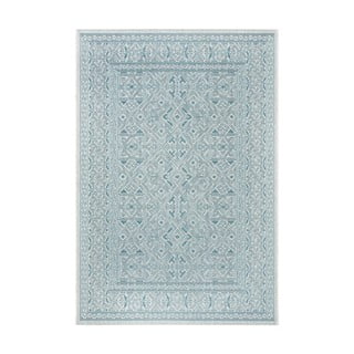 Turkusowo-beżowy dywan zewnętrzny NORTHRUGS Cuadrado, 140x200 cm