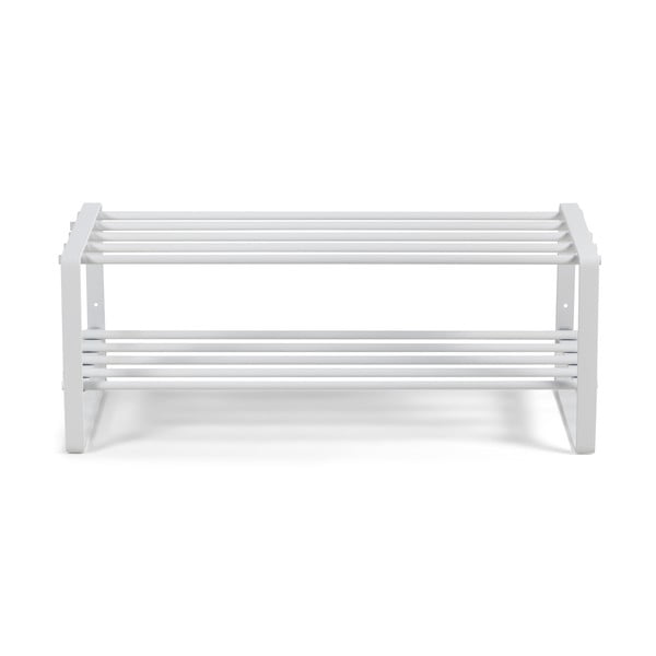 Biała metalowa szafka na buty 70x29x27 cm Rex – Spinder Design-image-1