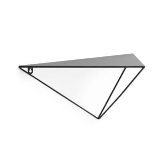 Czarna półka Kave Home, wys. 20 cm