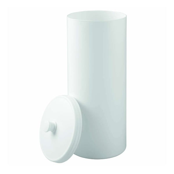 Biały pojemnik na papier toaletowy InterDesign Kent