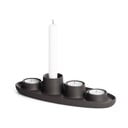 Czarny świecznik EMKO Aye Aye Four Candles