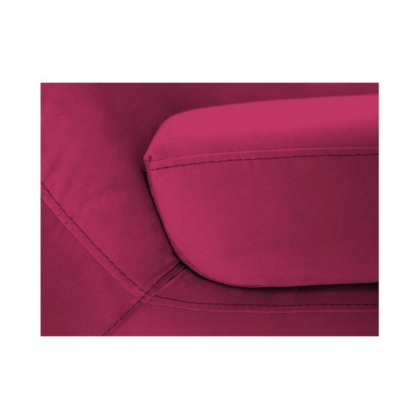 Różowa sofa 2-osobowa Mazzini Sofas Amelie-image-1