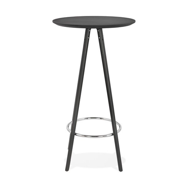 Czarny stół barowy Kokoon Deboo, wys. 110 cm-image-1