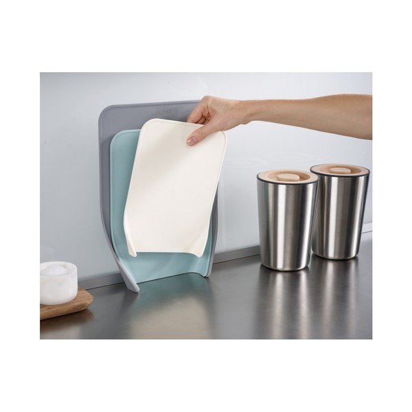 Zestaw 3 szaro-niebieskich desek do krojenia Joseph Joseph Nest Chop-image-1