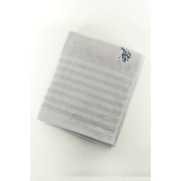 Ręcznik US Polo Bath Grey, 90x150 cm