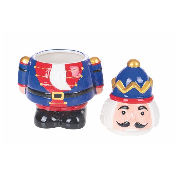 Świąteczny pojemnik z dolomitu Villa d'Este Nutcracker, wys. 23,9 cm-image-2