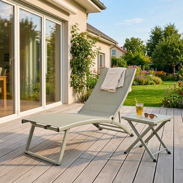 Aluminiowy stolik ogrodowy 43x44 cm Taylor – Bizzotto-image-1