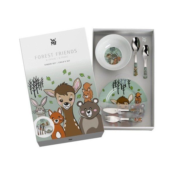 Porcelanowy zestaw naczyń dla dzieci 6 szt. Forest Friends – WMF-image-1