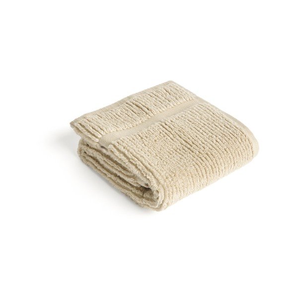Beżowy bawełniany ręcznik frotte 30x50 cm Olvira – Kave Home