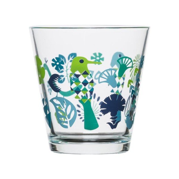 Zielono-niebieski zestaw 4 szklanek Fantasy 200 ml-image-1