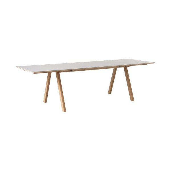 Szary blat do przedłużenia stołu Unique Furniture Bilbao, 45x90 cm-image-3