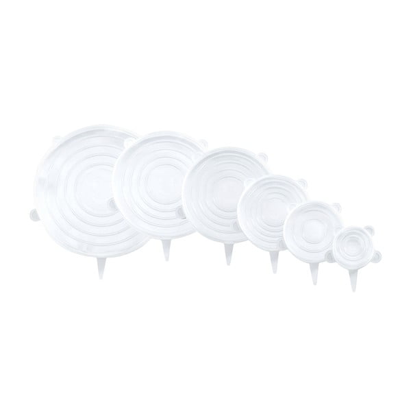 Silikonowe uniwersalne osłonki na żywność zestaw – Maximex