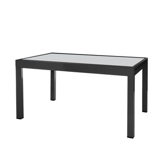 Metalowy stół ogrodowy 90x135 cm Thais – LDK Garden
