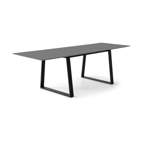 Antracytowy rozkładany stół 100x210 cm Meza – Hammel Furniture-image-1
