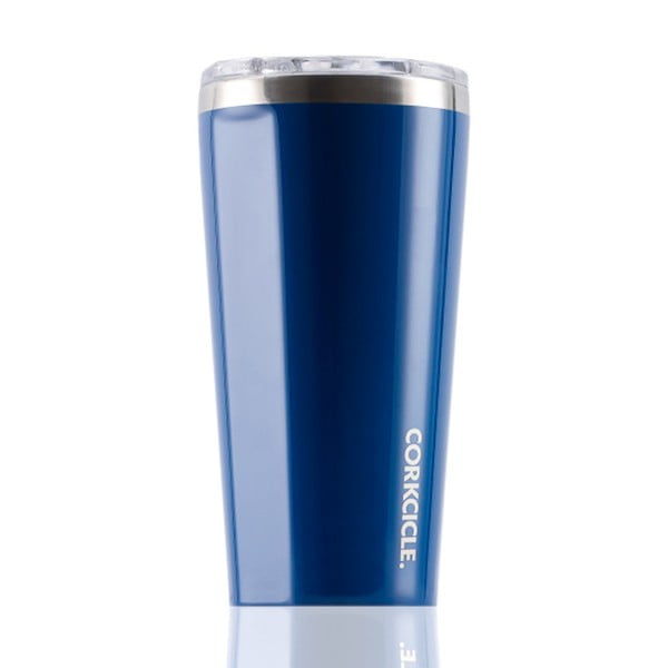 Niebieski kubek termiczny  Corkcicle Tumbler Riviera, 473 ml