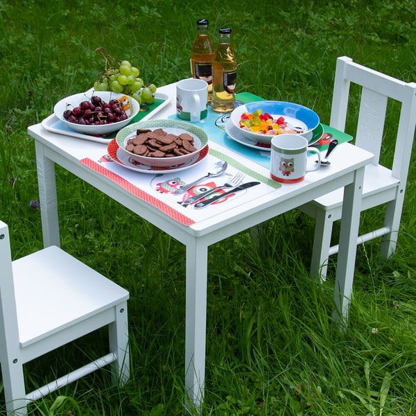 3-częściowy zestaw dziecięcych porcelanowych naczyń Orion Cars-image-1