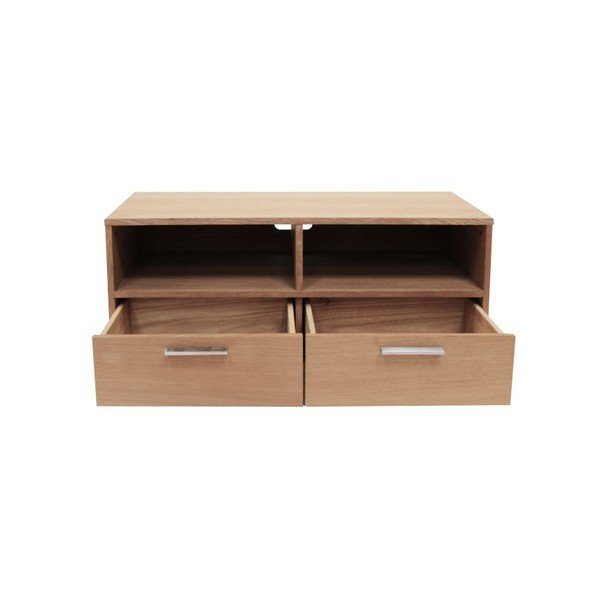 Stolik pod TV z 2 szufladami Canett Capella-image-1