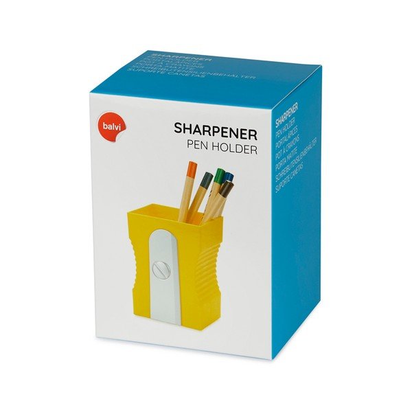 Plastikowy kubek na długopisy Sharpener – Balvi-image-3