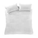 Biała pościel jednoosobowa 135x200 cm Seersucker – Catherine Lansfield