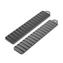 Szara plastikowa podkładka do naczyń 42x8 cm Gravity – Metaltex