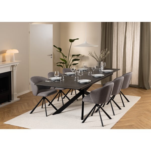 Rozkładany stół ceramiczny 100x240 cm Irwine – Actona-image-2