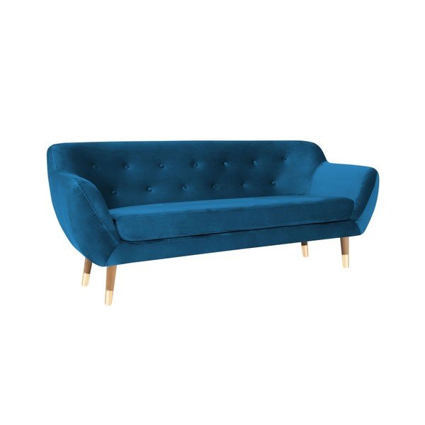 Niebieska sofa 2-osobowa Mazzini Sofas Amelie-image-2