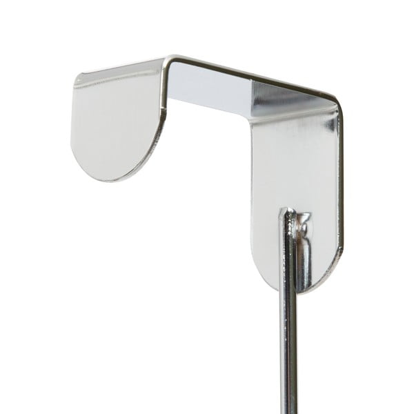 Metalowy wieszak na drzwi w kolorze srebra 33 cm Spirale – Compactor-image-1