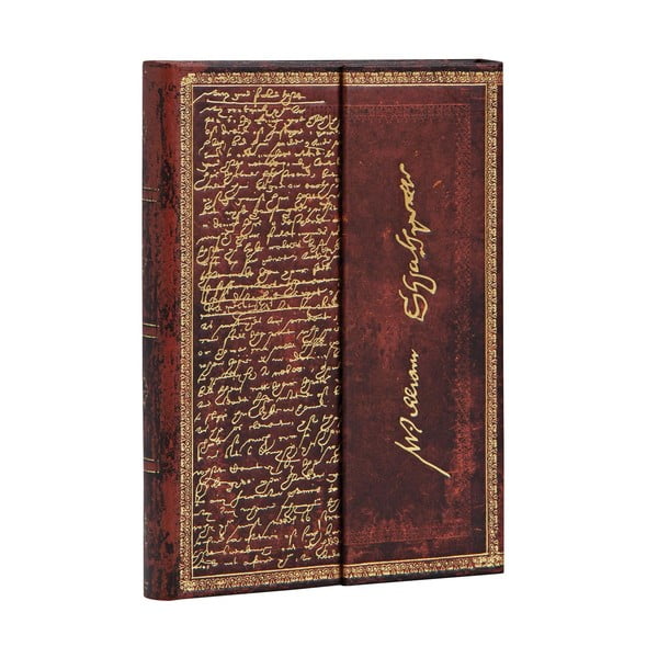 Notes w linie w twardej oprawie Paperblanks Shakespeare, 10x14 cm