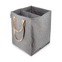 Szary tekstylny kosz na pranie 71 l Laundry Hub Tweed duplo – Rolser