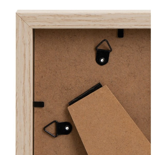 Ramka stojąca/ścienna w naturalnym kolorze 12,5x17,5 cm Sencillo – Casa Selección-image-2
