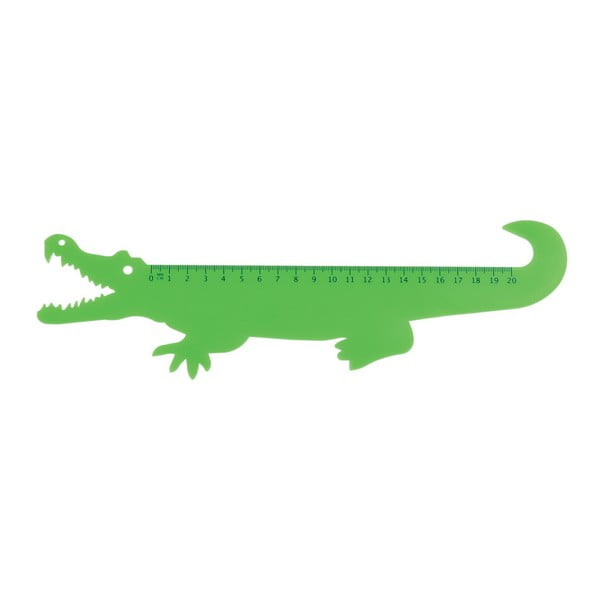 Linijka w kształcie krokodyla Rex London Crocodile