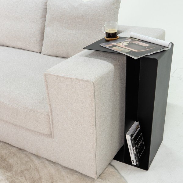 Stalowy stolik 40x30 cm Slide High – Spinder Design-image-1