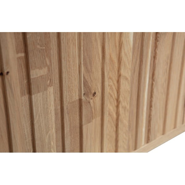 Szafka pod TV w dekorze dębu w naturalnym kolorze 150x56x44 cm Gravure – WOOOD-image-1
