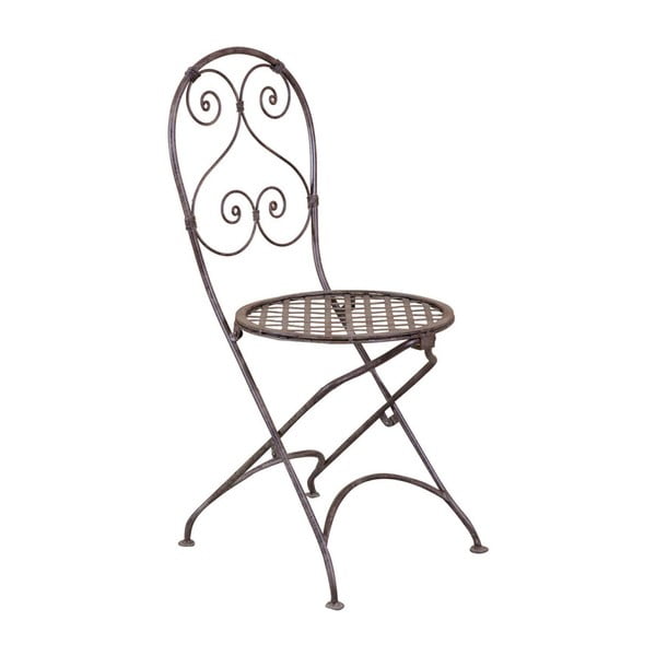 Metalowe krzesło składane Crido Consulting Vilma