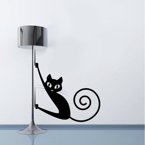 Naklejka dekoracyjna na ścianę Kot