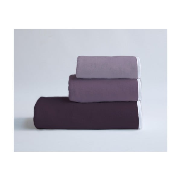 Zestaw 3 bawełnianych ręczników Velvet Atelier Violet Pallete
